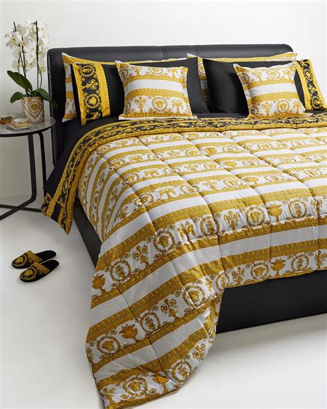 versace bed set queen|Versace comforter set king.